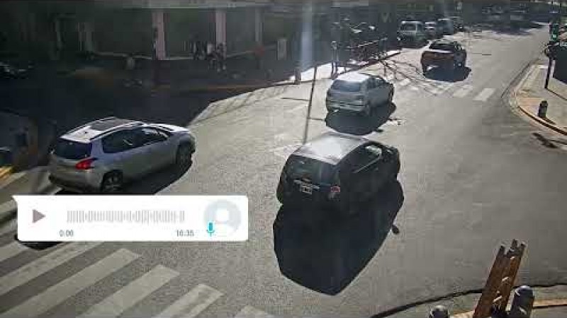 Atropelló a una moto, se fugó y lo detuvo la Policía Municipal de San Miguel